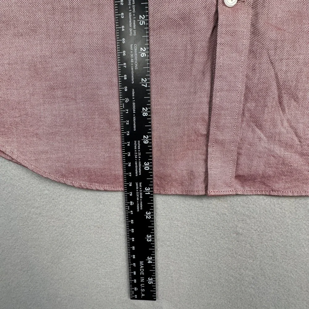 Tommy Hilfiger Dress Shirt Mens XL Slim Fit Cotton Long Sleeve Button Down